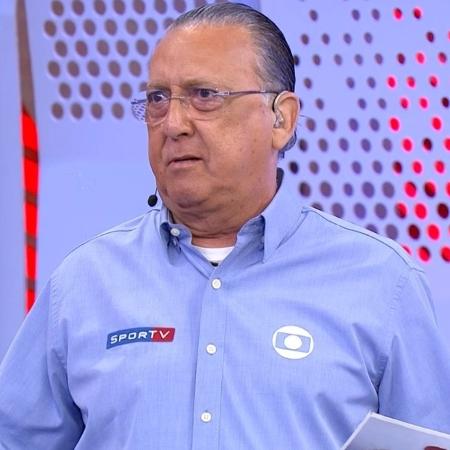 O narrador Galvão Bueno teve um mal-estar na manhã desta quinta-feira - Reprodução/TV Globo