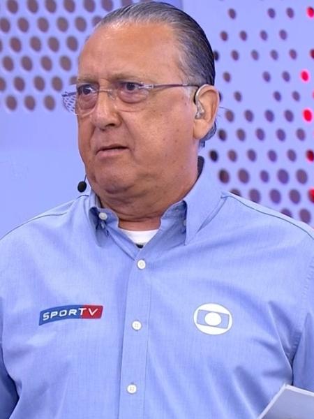 Galvão Bueno, narrador do Grupo Globo - Reprodução/TV Globo