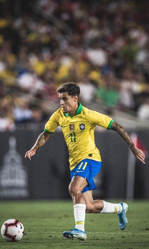 Philippe Coutinho Brasil x Peru