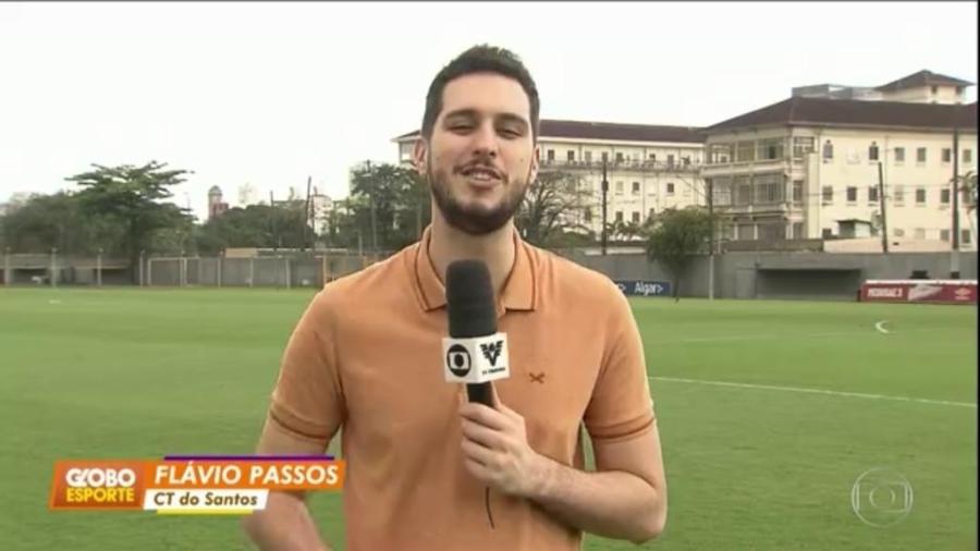 Flávio Passos é o novo repórter da TV Tribuna  - Reprodução/TVGlobo