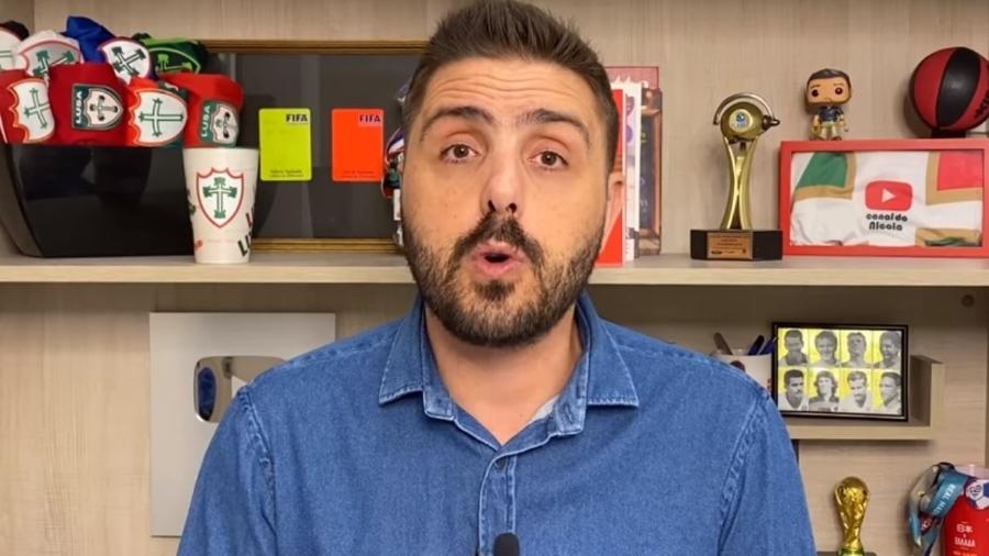 Jorge Nicola, jornalista da ESPN Brasil - Reprodução/Canal do Nicola