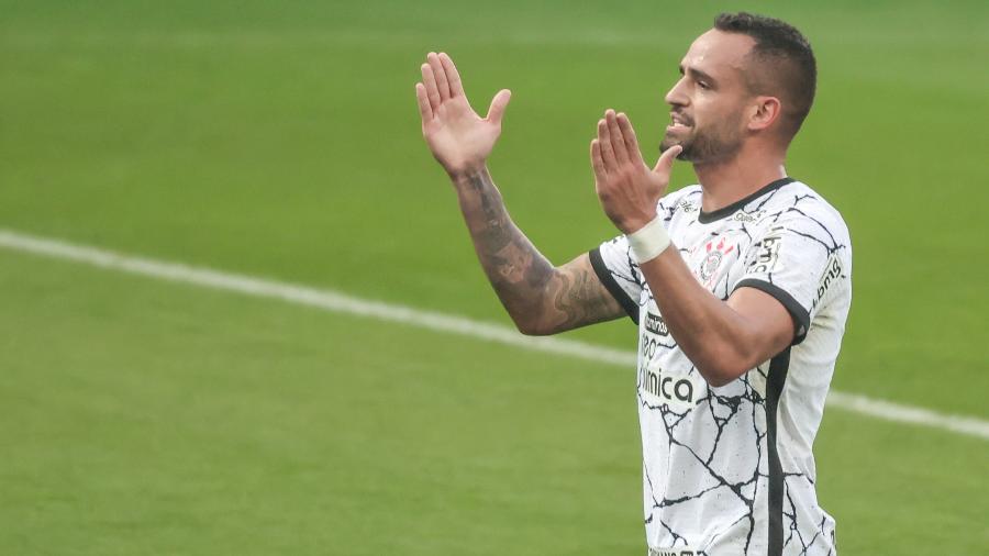 Renato Augusto comemora gol do Corinthians contra o Ceará pelo Brasileirão - Marcello Zambrana/AGIF