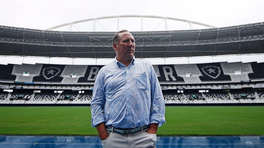 John Textor, dono da SAF Botafogo, quer construção de nova arena -  Vitor Silva/Botafogo