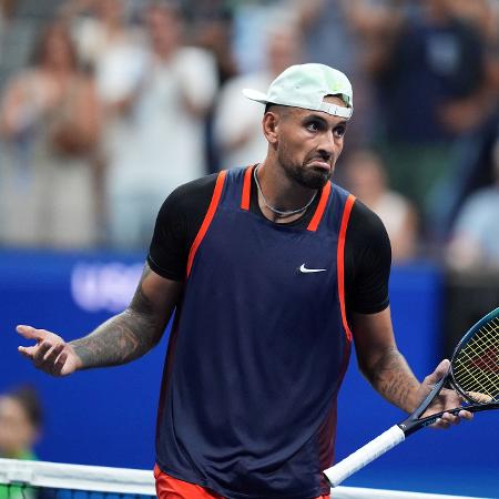 Nick Kyrgios nas oitavas de final do US Open de 2022