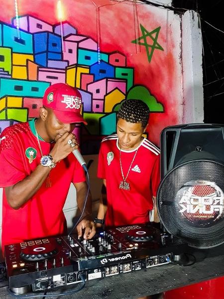 DJs e produtores da Vila Kennedy homenageiam Marrocos em baile funk e até nas roupas - Acervo pessoal/DJ Rafael Foxx