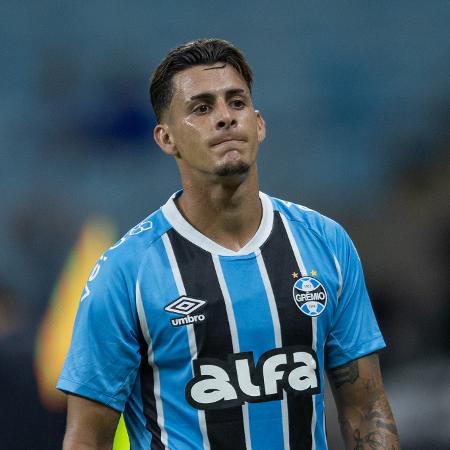Pavón, do Grêmio, prestou depoimento após cuspir em PM - LIAMARA POLLI/AGIF - AGÊNCIA DE FOTOGRAFIA/ESTADÃO CONTEÚDO
