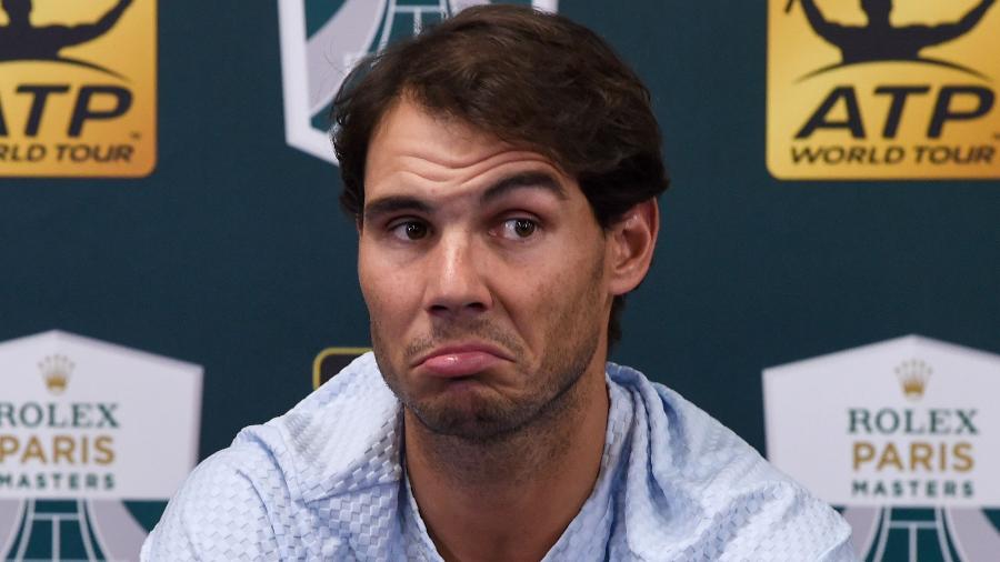 Sem jogar desde 8 de setembro, Rafael Nadal voltará às quadras em Abu Dhabi, em 27 de dezembro - Anne-Christine POUJOULAT / AFP