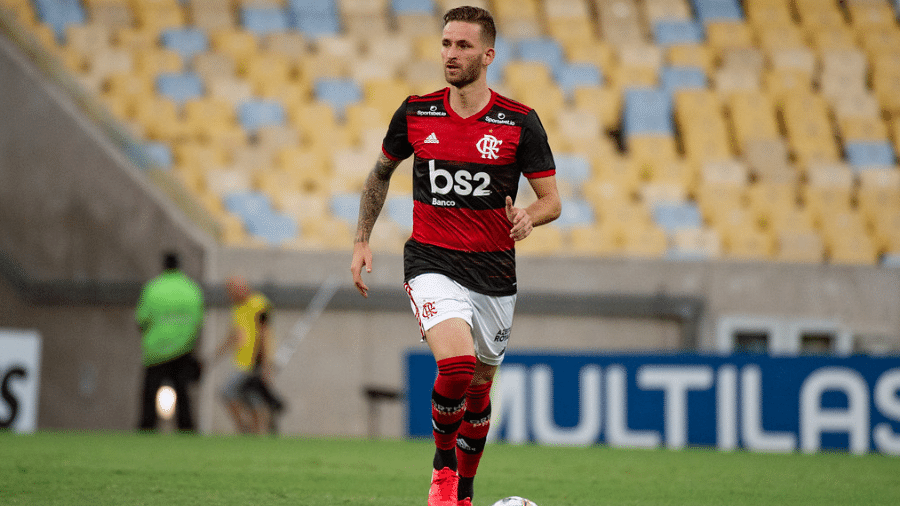 Léo Pereira é o preferido de Jorge Jesus para ser o companheiro de zaga de Rodrigo Caio no Flamengo - Marcelo Cortes/Flamengo