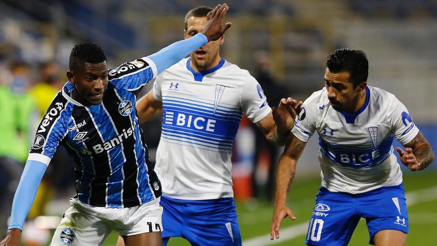 Orejuela tem vínculo até o fim do ano no Grêmio e é acompanhado pela seleção colombiana - Marcelo Hernandez/Getty Images