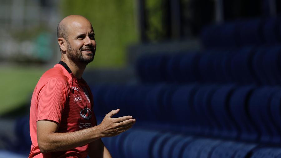 Miguel Angel Ramírez, técnico do Independiente del Valle, pode comandar o Inter em 2021 - Agencia Press South/Getty Images