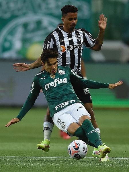 Raphael Veiga em lance de Palmeiras x Atlético-MG, pela ida da semifinal da Libertadores 2021 - Staff Images / CONMEBOL