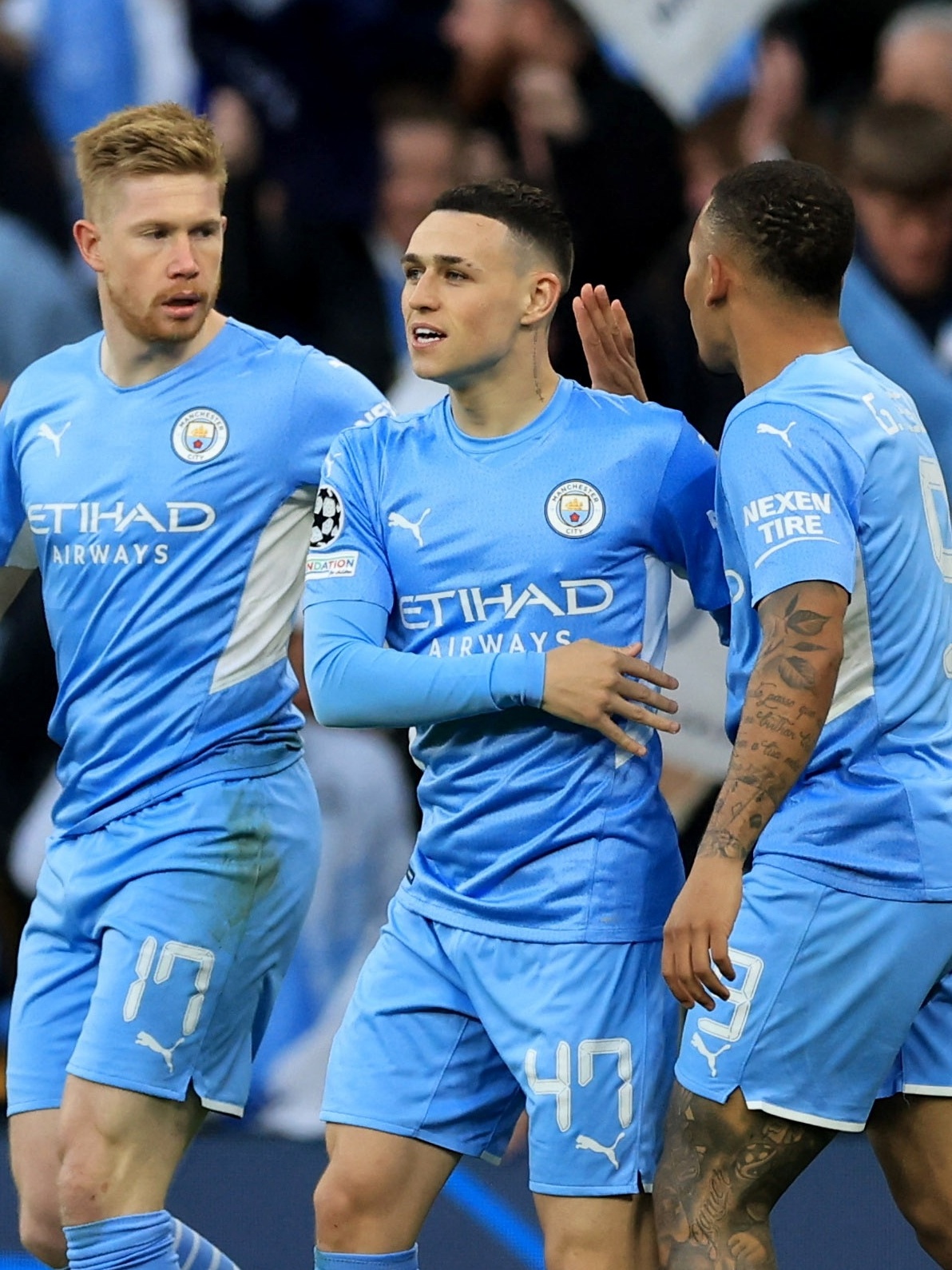 TNT Sports Brasil - Saiu a escalação do Manchester City e Gabriel Jesus  estará no banco! Tá na torcida pro brasileiro entrar e marcar no clássico?