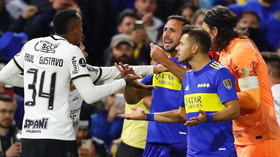 Corinthians e Boca Juniors fazem um dos duelos mais aguardados das oitavas da Libertadores 2022 - Agustin Marcarian/Reuters