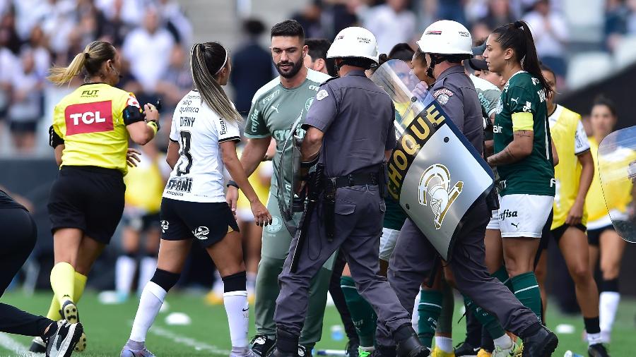 Treta entre comissões marca fim de semifinal do Brasileiro Feminino - Mauro Horita/Palmeiras