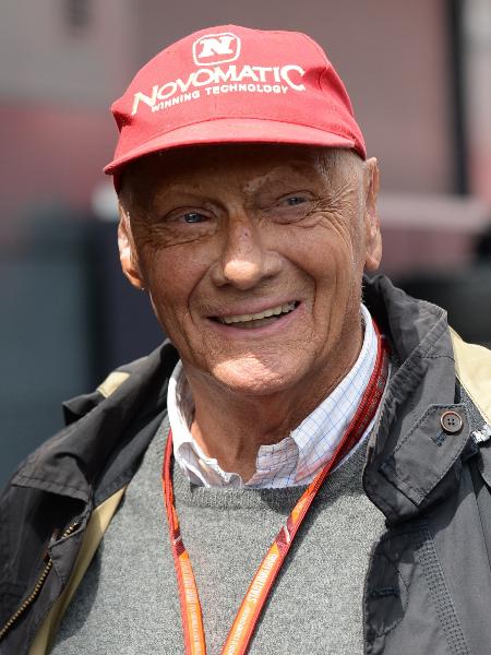 Niki Lauda, em Silverstone, antes do GP da Inglaterra de 2017 - Simon Galloway/Mercedes