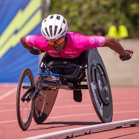 Vanessa Cristina de Souza, atleta brasileira F54 (pista e maratona)