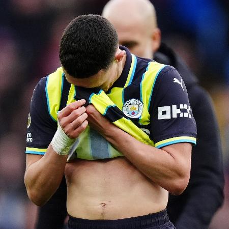 Manchester City venceu apenas um dos últimos 12 jogos na temporada - Mike Egerton/PA Images via Getty Images