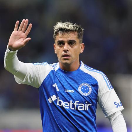 Fagner, do Cruzeiro, no jogo contra o CRB, pela Copa do Brasil - Gilson Lobo/Agif