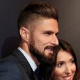 Olivier Giroud, da Fifa, com a mulher Jennifer Giroud no evento dos melhores da Fifa - John Sibley/Reuters