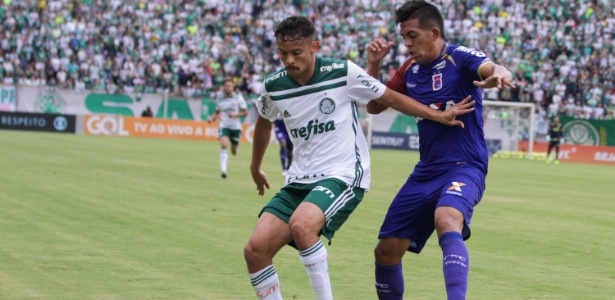 Gustavo Scarpa é desfalque do Palmeiras contra o América-MG - Robson Villela/Estadão Conteúdo