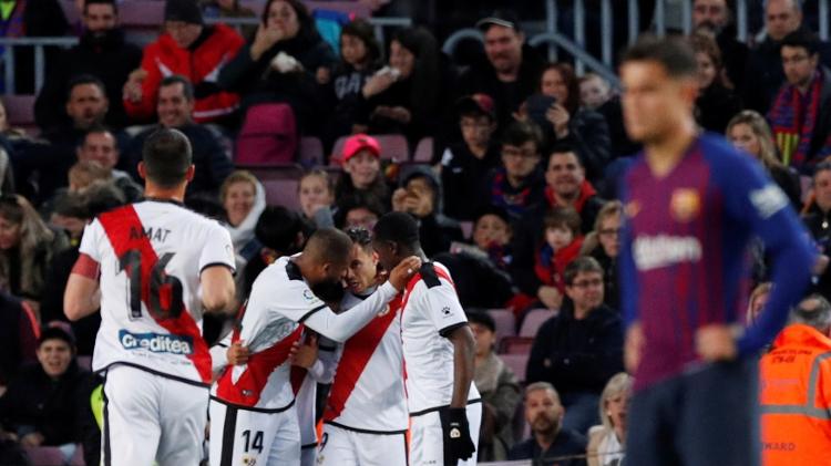 Rayo Vallecano abre o placar - REUTERS/Albert Gea - REUTERS/Albert Gea