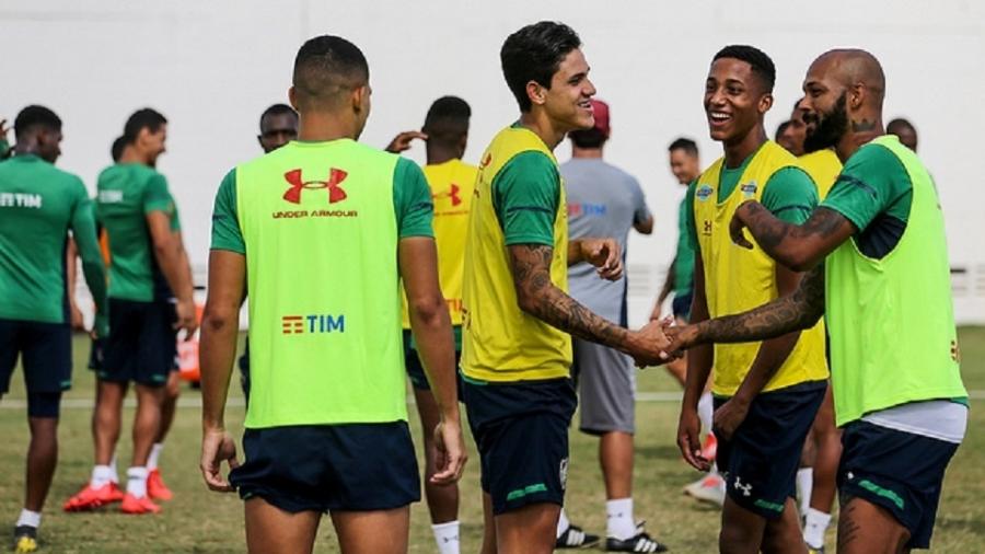 Pedro volta a treinar com elenco do Fluminense - Lucas Merçon/FFC 