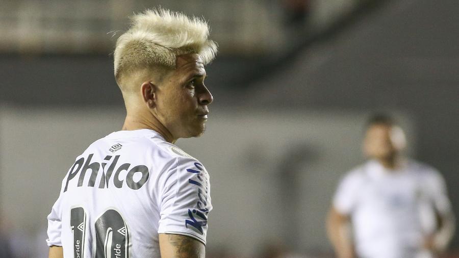 Soteldo marcou pelo Santos contra o Botafogo - Marcello Zambrana/AGIF