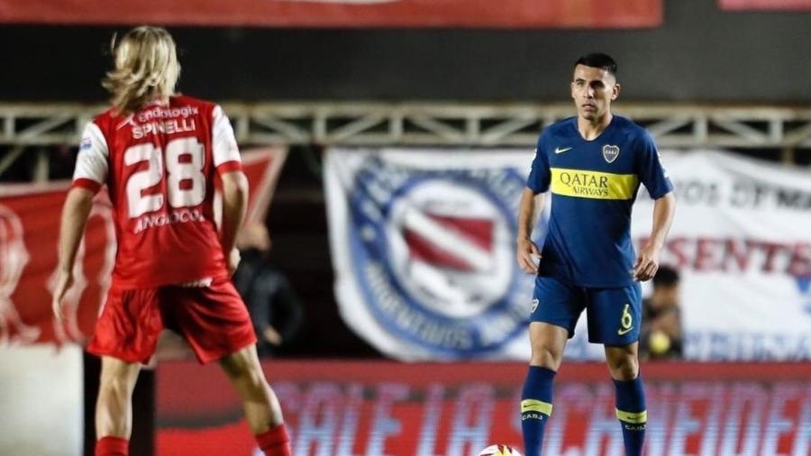 Junior Alonso, ex-zagueiro do Boca Juniors, é o novo reforço do Atlético-MG no mercado da bola - Divulgação