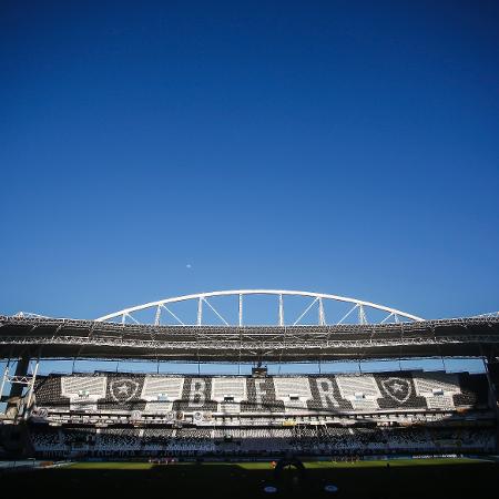 O estádio Nilton Santos, o Engenhão, casa do Botafogo