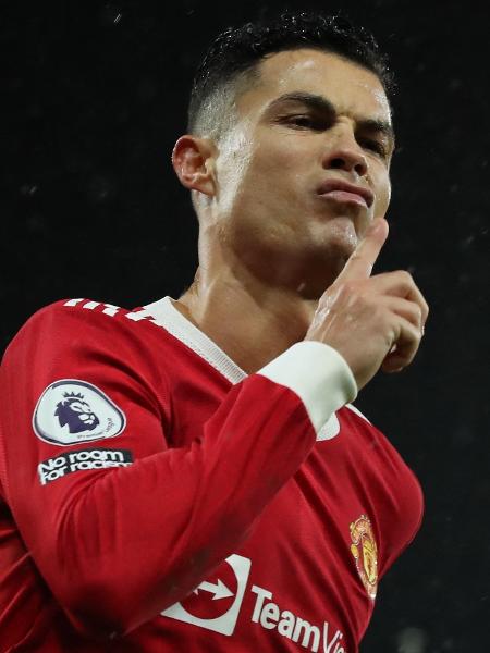 Cristiano Ronaldo comemora gol do Manchester United sobreo  Norwich - REUTERS/Chris Radburn