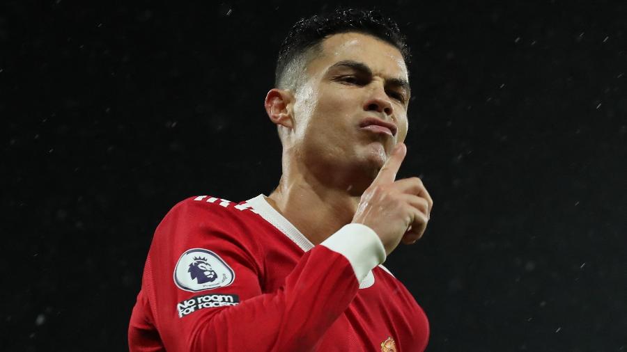 Cristiano Ronaldo comemora gol do Manchester United sobre o Norwich - REUTERS/Chris Radburn