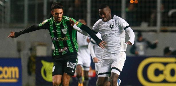 Botafogo e América-MG escalados para jogo pela Copa do Brasil