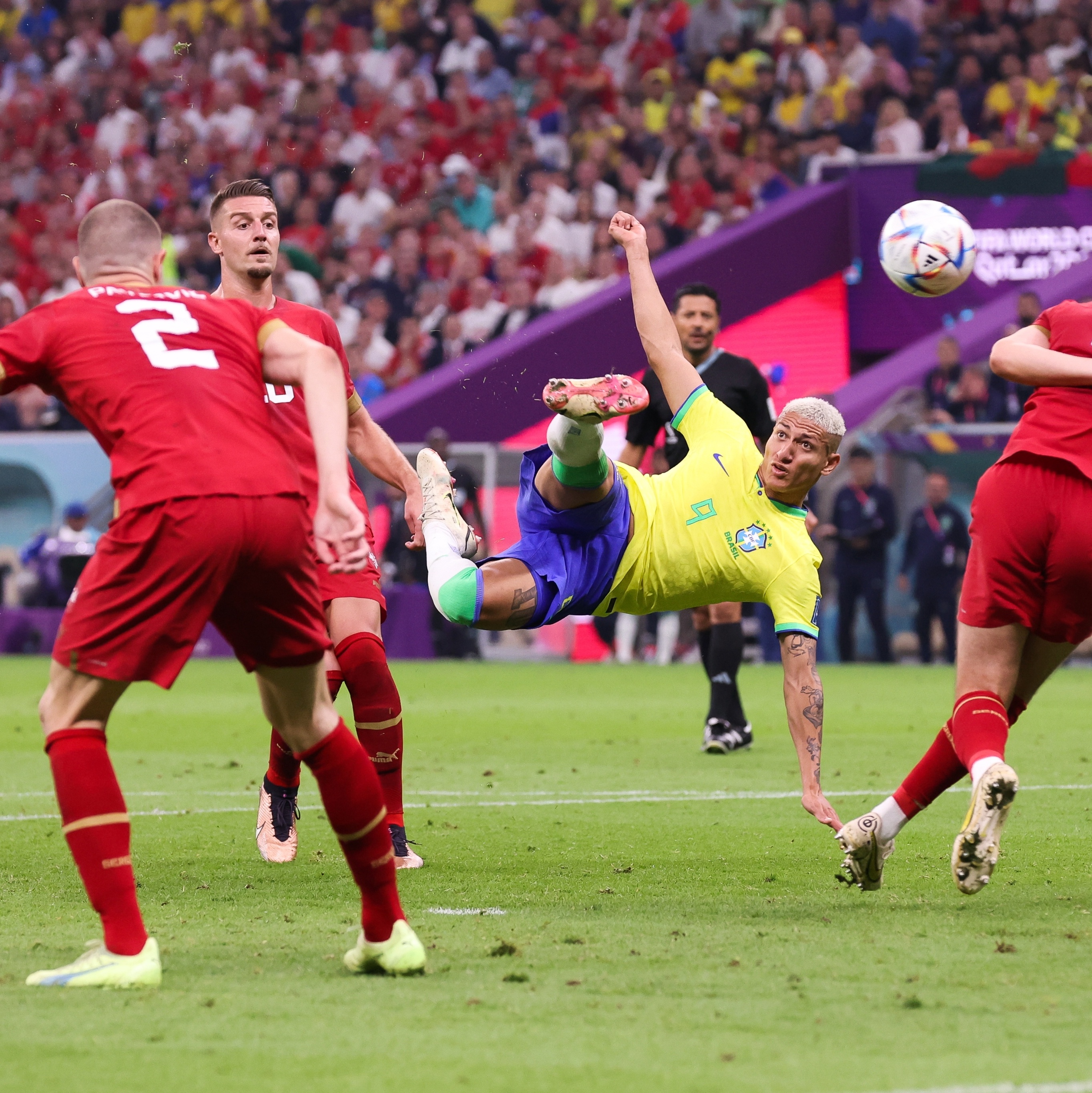 Brasil x Sérvia: onde rever jogo da Copa do Mundo e gols de Richarlison