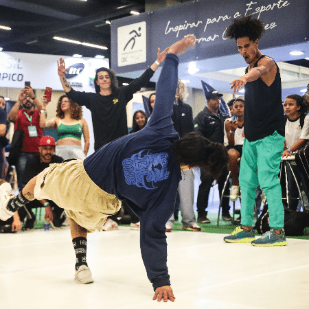 Apresentação de breaking na COB Expo 2023