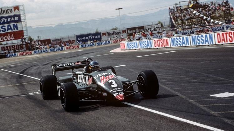 Michele Alboreto, vencedor do GP de Caesar's Palace de 1982