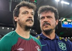 Diniz vai do olé na seleção para os braços da torcida do Flu em 24h - Montagem sobre fotos de Lucas Merçon/Fluminense e Staff Images/CBF