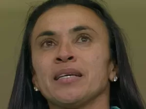 Marta se emociona e chora com classificação heroica do Brasil sobre França