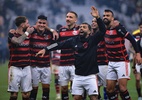 Flamengo zoa foguetório da torcida do Corinthians após classificação - Ettore Chiereguini/AGIF