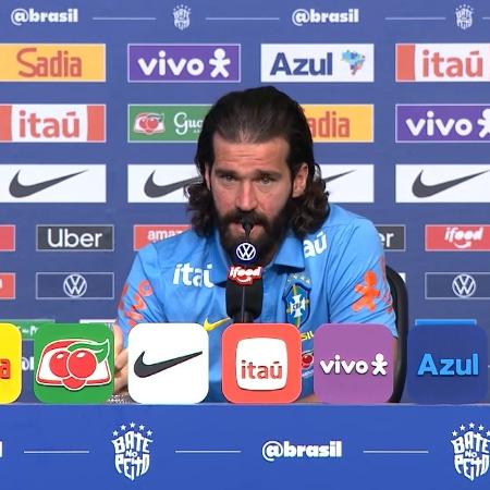 Alisson, goleiro da seleção brasileira Alisson, goleiro da seleção brasileira
