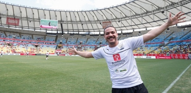 Wesley Safadão fez 2 gols e deu uma assistência na prévia do Jogo das Estrelas  - Divulgação/TwitterMaracanã