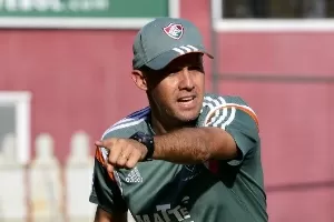 O técnico Eduardo Baptista - MAILSON SANTANA-13.fev.2016/FLUMINENSE FC - MAILSON SANTANA-13.fev.2016/FLUMINENSE FC
