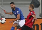 Itália vence Albânia em jogo fraco e será cabeça de chave na repescagem - Florion Goga/Reuters