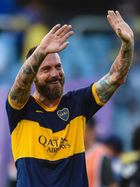  Daniele De Rossi, ex-Boca Juniors, se aposentou aos 36 anos em janeiro de 2020 - Marcelo Endelli/Getty Images