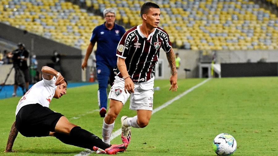 Calegari voltou ao time e foi um dos destaques do Fluminense nos dois últimos jogos do Brasileirão - Mailson Santana/Fluminense FC