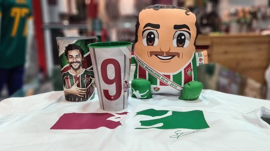 Fluminense lançou nesta semana uma linha de produtos exclusivos do ídolo Fred - Divulgação / Fluminense