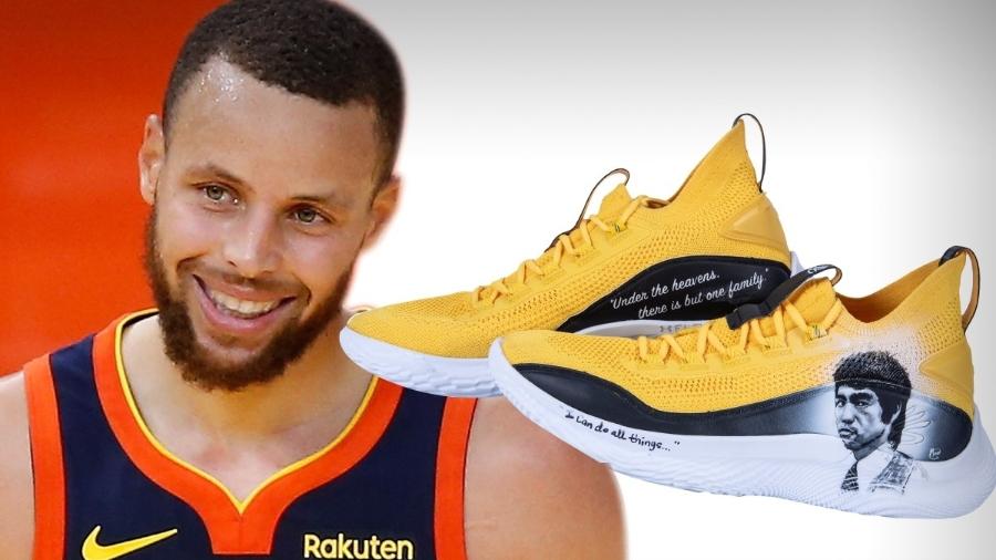 Stephen Curry, o vendedor de calçados