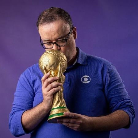 Everaldo Marques é um dos narradores do SporTV que fará as transmissões das partidas do Brasil - Reprodução/Instagram
