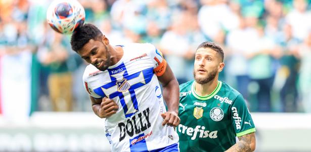 Atacante do Água Santa ajuda Santos a segurar Palmeiras no Allianz