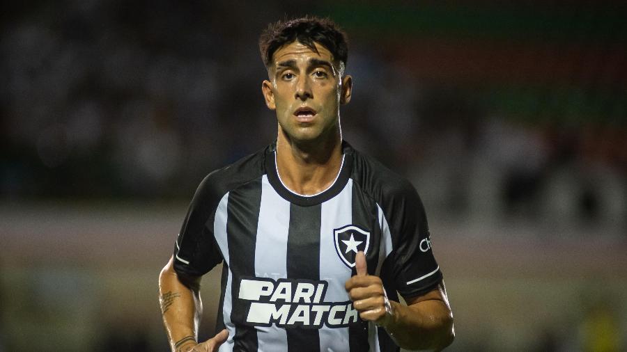 Di Placido, argentino que joga no Botafogo - Wallace Teixeira/Futura Press/Folhapress