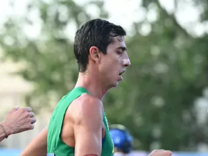 Caio Bonfim é prata e Brasil tem sua primeira medalha na marcha atlética